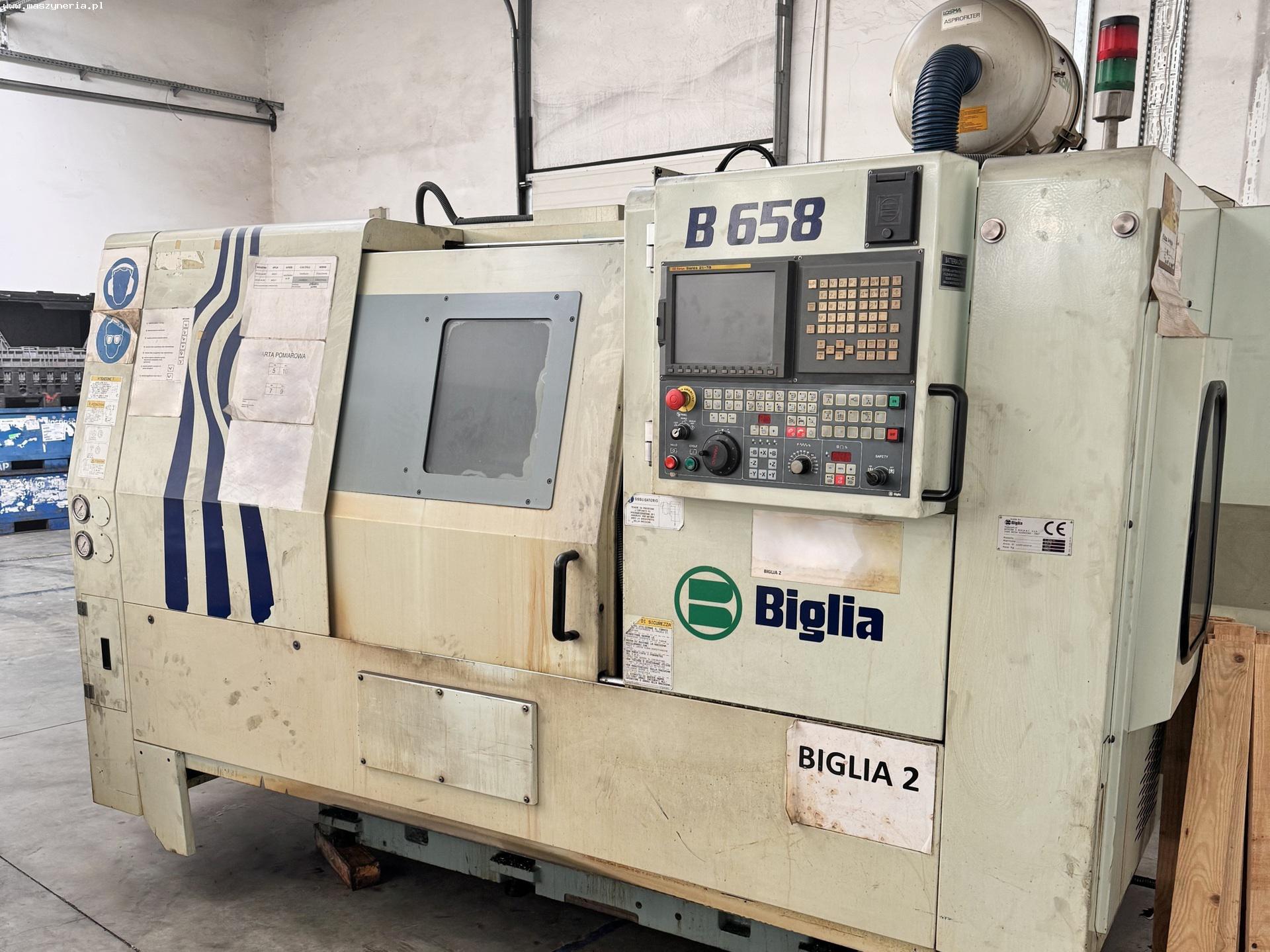  Centro di tornitura CNC BIGLIA B658/B in vendita - foto 1